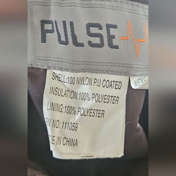 PULSE Men's Brown Ski/Snow Pants Size S - Picture 7 of 7